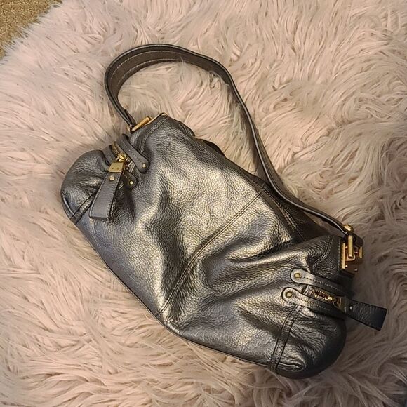 b. makowsky Handbags - B mawkoski metallic 
